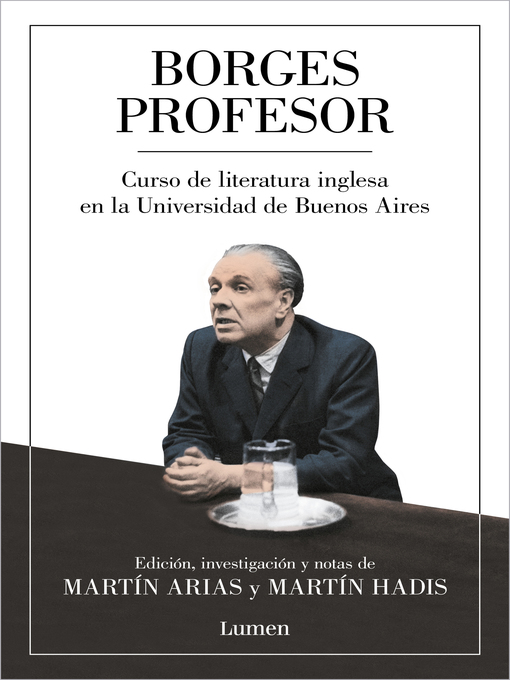 Title details for Borges profesor by Jorge Luis Borges - Wait list
